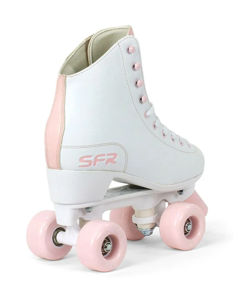 SFR Figure Quad Skates - White / Pink