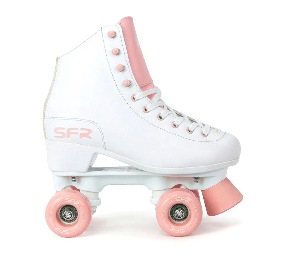 SFR Figure Quad Skates - White / Pink