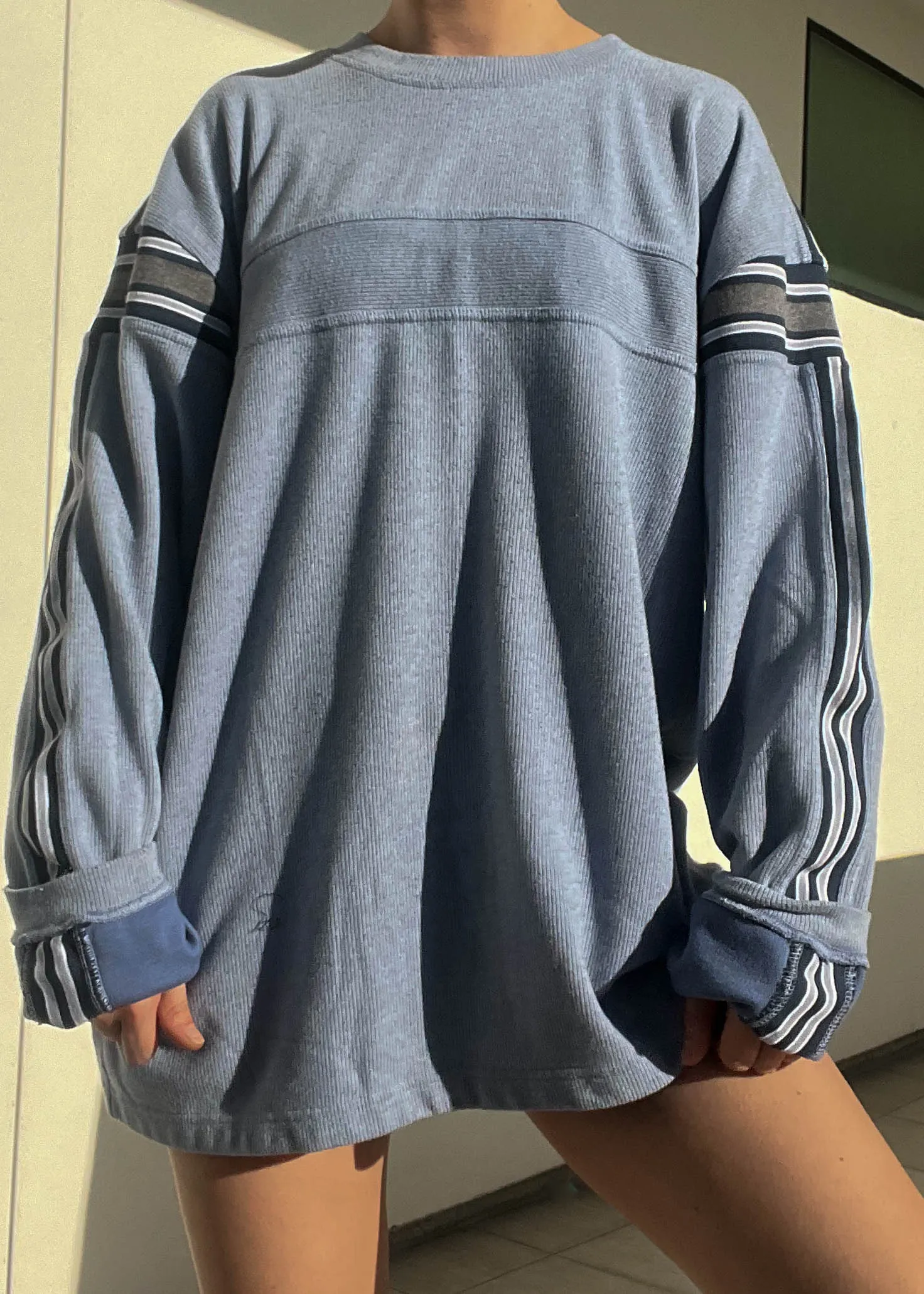 Sky Blue 90's Skater Knit (XL)