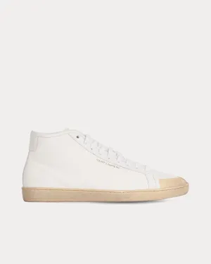 SL/39 Court Classic Canvas White High Top Sneakers
