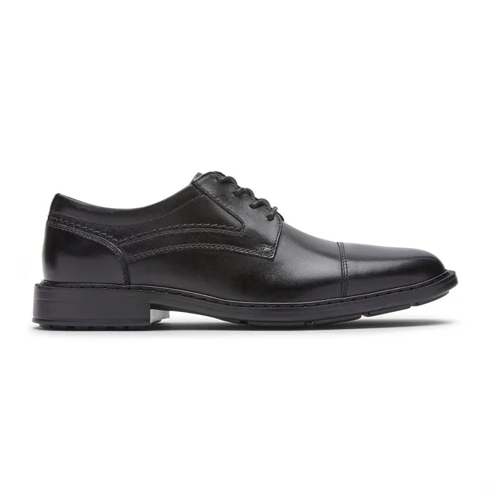 Tanner Cap Toe Black -  Rockport at Brandys Shoes