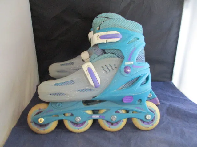 Used Crazy 8 Adjustable Inline Skates Size 5-8